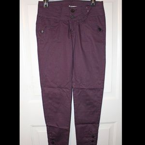 Derek Rose Purple Stripped Pants Trousers